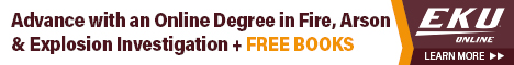 Advance with an Online Degree in Fire, Arson & Explosion Investigation + Free Books - EKU Online